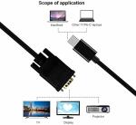 USB C to VGA Adapter Cable, 1M Length