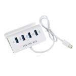 4-Port USB-C Hub Splitter for PC and MacBook