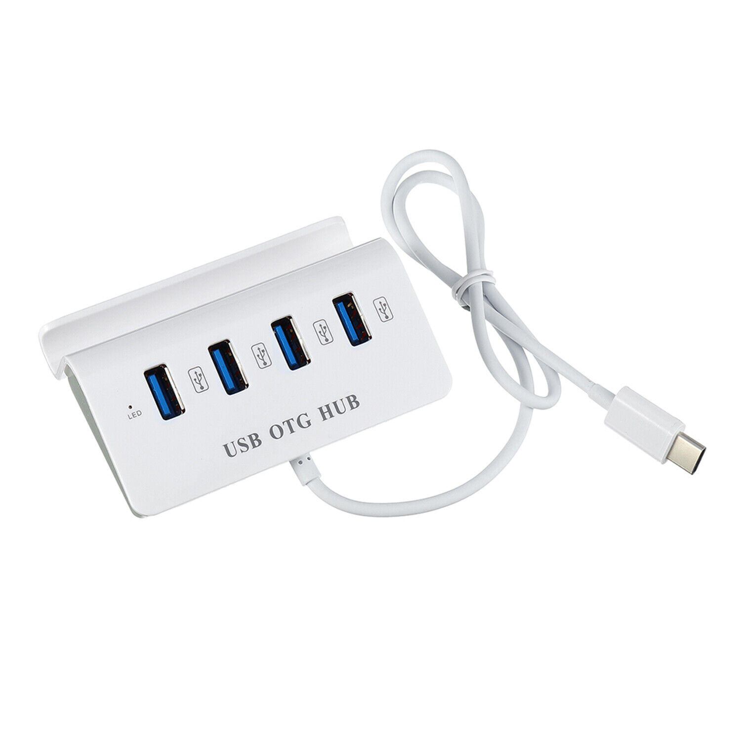 4 Port USB-C Hub for Multi-Device Connectivity
