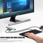 MesaSe USB-C 4-Port Hub with 4K Output