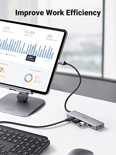 UGREEN 4-Port USB-C Hub Adapter for Devices