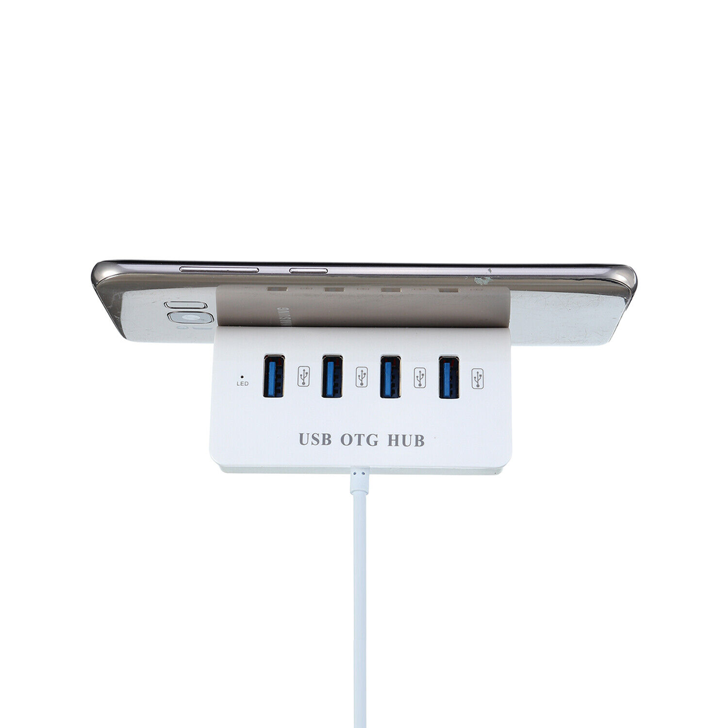 4-Port USB-C Hub Splitter for PC and MacBook