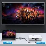 Baolongking USB-C to HDMI VGA Adapter 4K