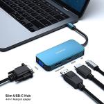 BENFEI USB-C to HDMI VGA DisplayPort Adapter