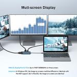 BENFEI USB-C to HDMI VGA DisplayPort Adapter