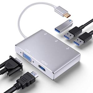 USB-C to HDMI VGA Multiport Adapter