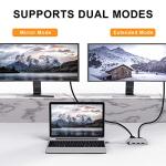 USB-C to HDMI VGA Multiport Adapter