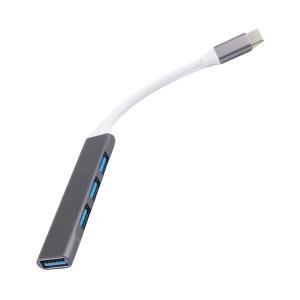 USB C 4-Port Hub OTG Adapter for Laptop