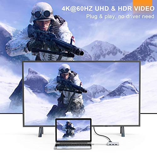 USB-C to HDMI VGA Multiport Adapter