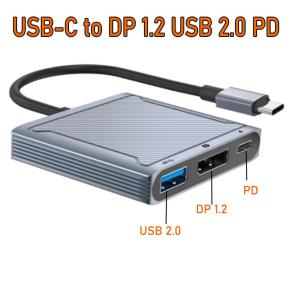 USB-C Docking Station with HDMI and VGA Output