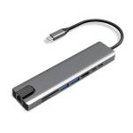 8-in-1 USB-C Hub with HDMI and Ethernet