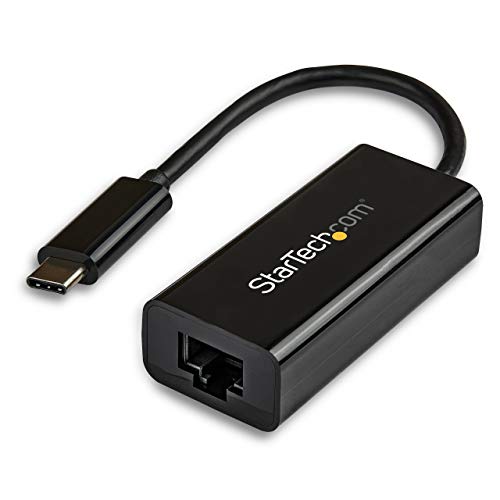 StarTech USB-C to Gigabit Ethernet Adapter - Black