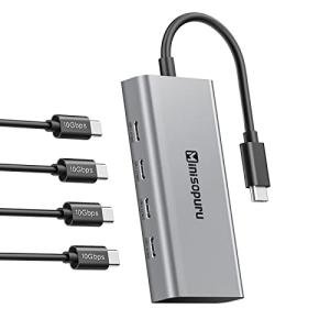 Minisopuru USB-C Hub with 4 Ports