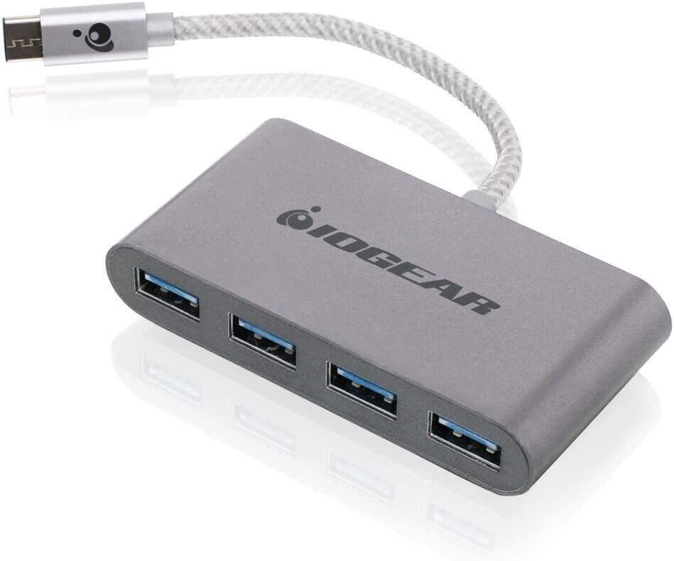 IOGEAR USB-C to USB-A Hub in Gray