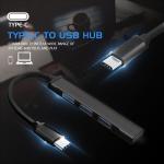 USB-C to USB 3.0 4-Port Hub Splitter