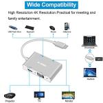 4-in-1 USB-C to HDMI/DVI/VGA Adapter