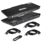 TESmart 4-Port HDMI & USB-C KVM Switch