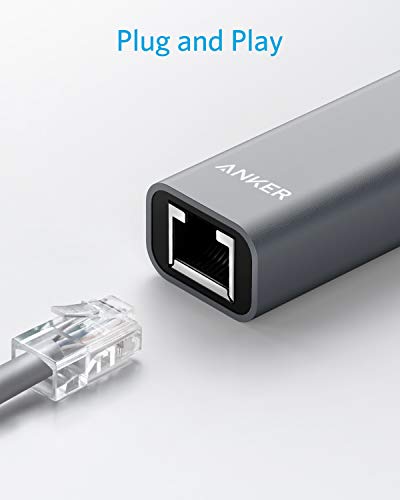 Anker USB-C to Ethernet Adapter, 1Gbps Speed