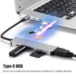 6-in-1 USB-C Hub with 4K HDMI and USB 3.0