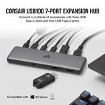 Corsair 7-Port USB-C/USB-A Hub for Multiple Devices