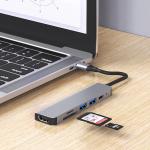 6-in-1 USB-C Hub with 4K HDMI and USB 3.0