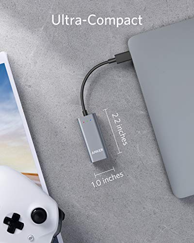 Anker USB-C to Ethernet Adapter, 1Gbps Speed