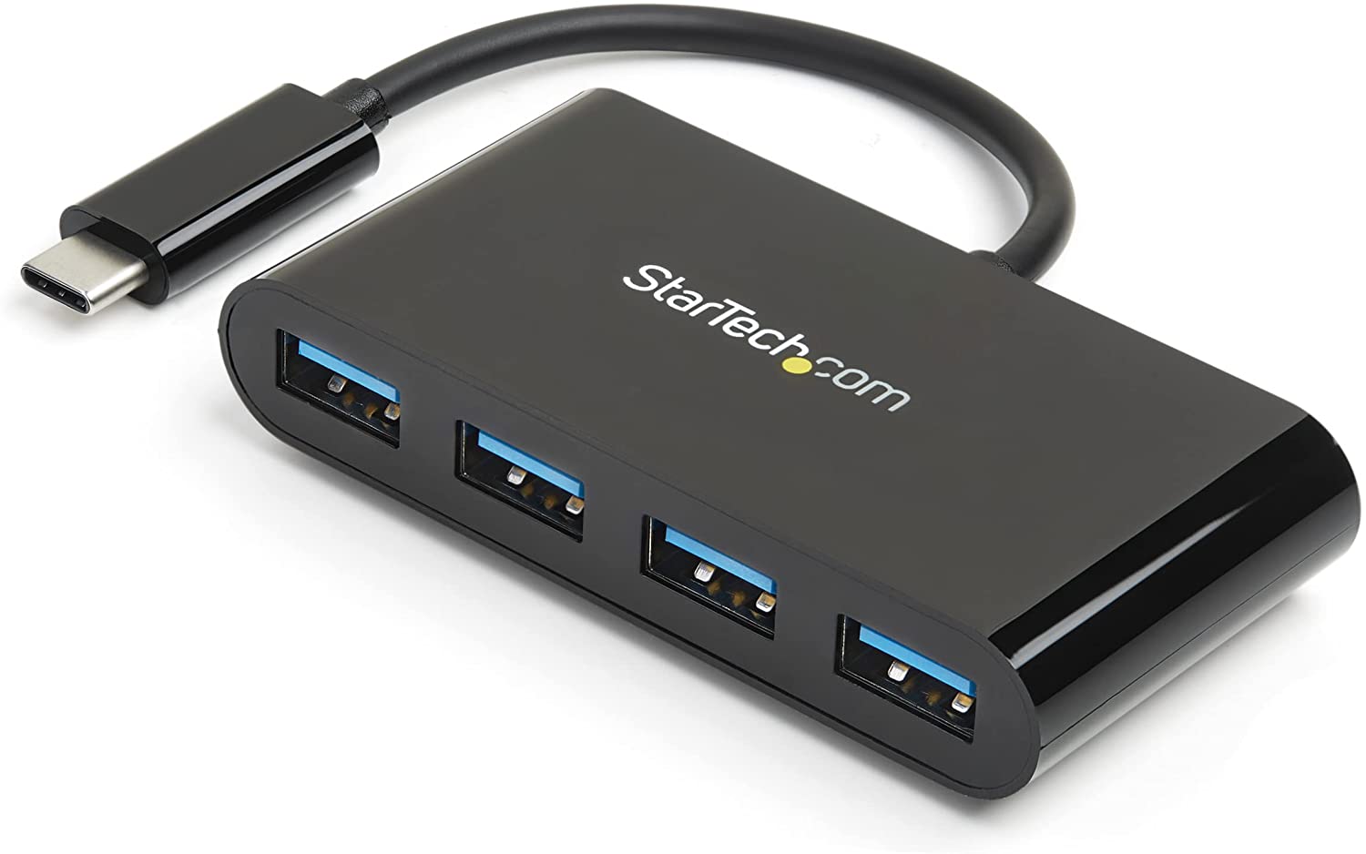 Portable USB-C Hub with 4 USB Ports