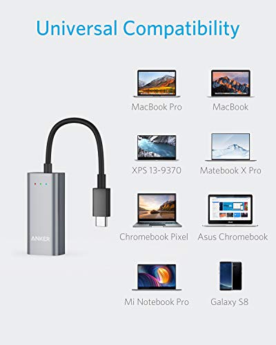 Anker USB-C to Ethernet Adapter, 1Gbps Speed