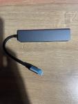 6-in-1 USB-C Hub with 4K HDMI and USB 3.0