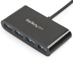 4-Port USB-C Hub - Portable USB 3.0 Expander