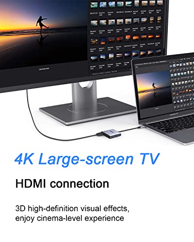 4-in-1 USB-C to HDMI VGA Adapter