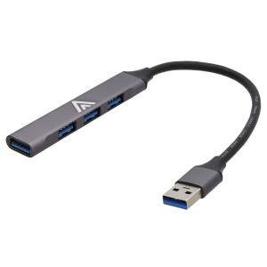 Ultra Slim 4-Port USB Hub: Type A/C