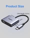 4-in-1 USB-C to HDMI VGA Adapter