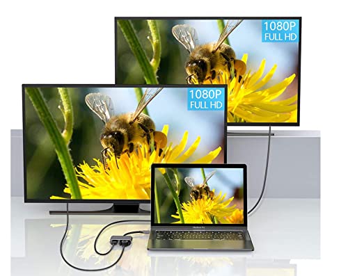 USB-C to HDMI VGA Adapter for Easy Connectivity