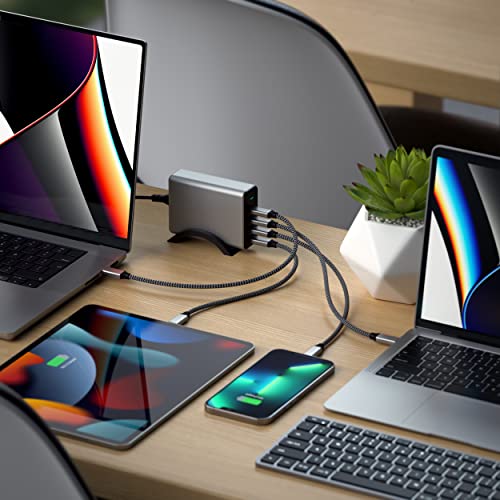 USB-C GaN Charger with 4 Ports