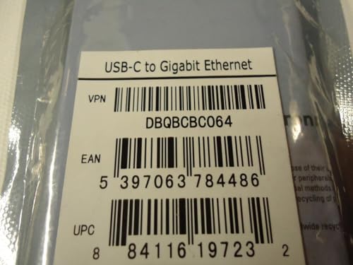 Dell USB-C to Ethernet Adapter