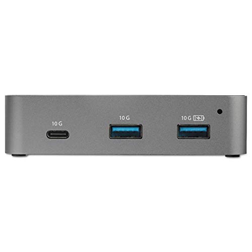 4-Port USB C Hub with Power Adapter