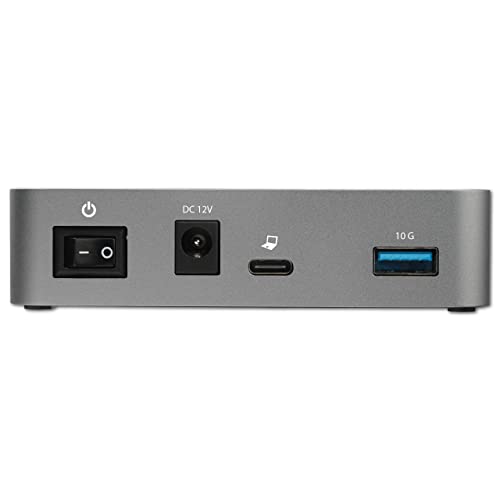 4-Port USB C Hub with Power Adapter