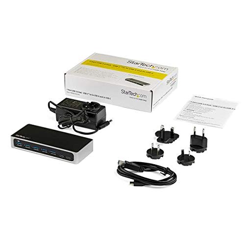 7 Port USB C Hub with Fast Charging