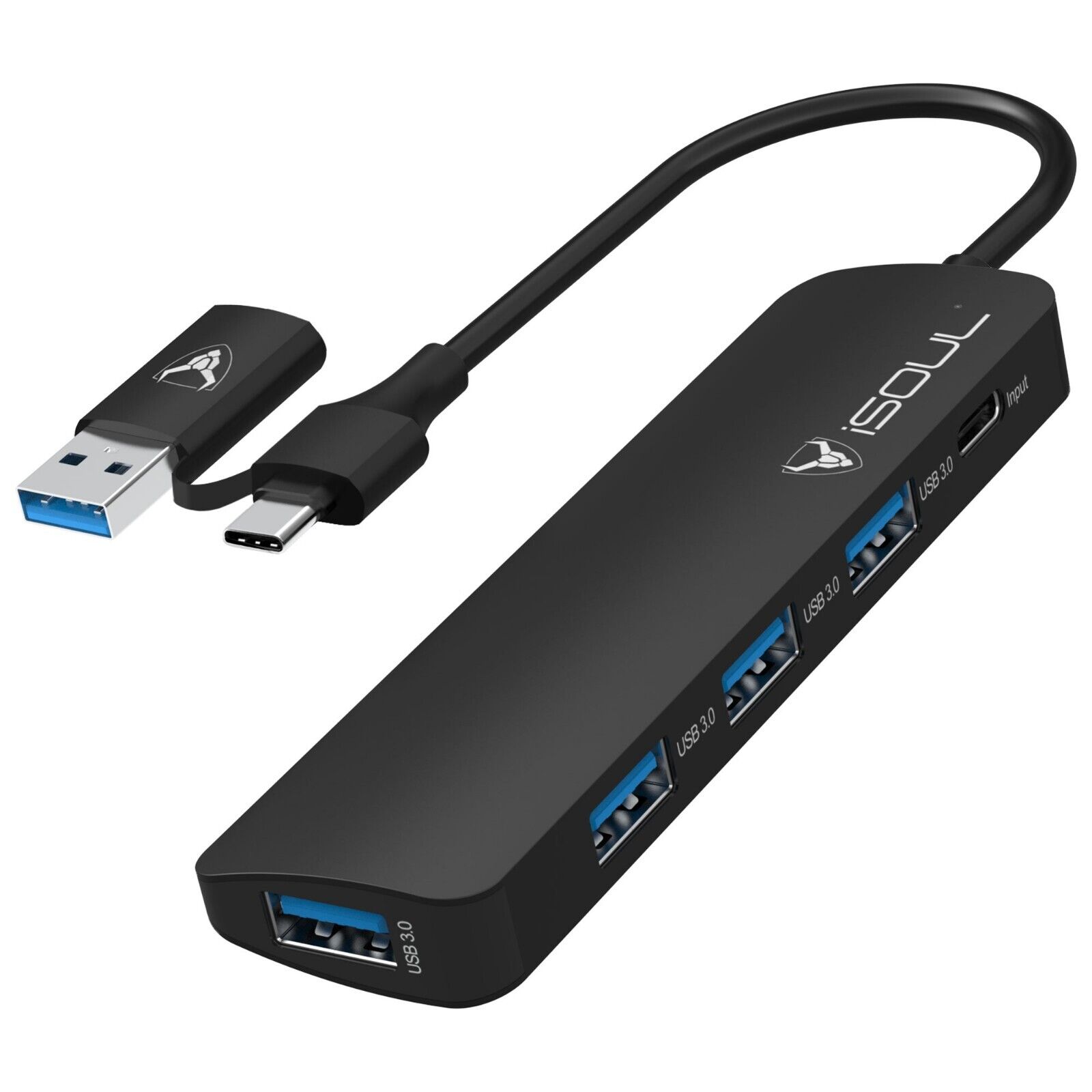 4 Port USB-C 3.0 Hub for Mac/PC