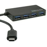 USB 3.2 Type-C 4-Port Hub for Fast Data