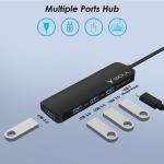 4-Port USB-C 3.0 Hub for Laptops
