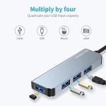 OENBATOM Ultra Slim 4-Port USB-C Hub
