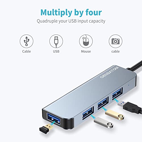 Ultra Slim 4-Port USB-C Hub for Devices