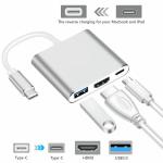 USB-C Thunderbolt 3 to HDMI VGA Charging Hub