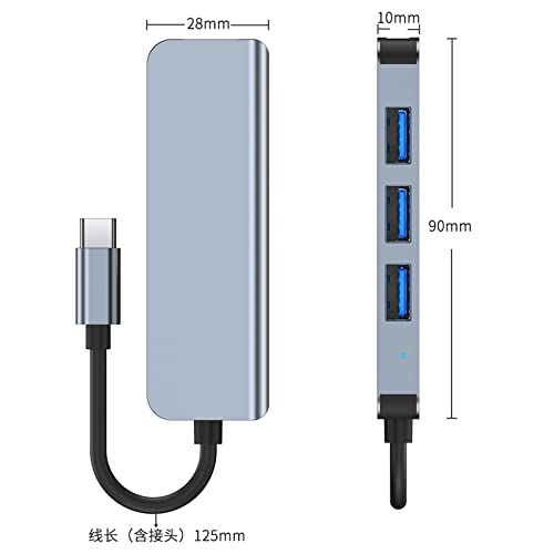 Ultra Slim 4-Port USB-C Hub for Devices