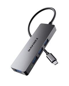 MAVINEX UltraSlim USB-C Hub with 4 Ports