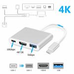 USB-C Thunderbolt 3 to HDMI VGA Charging Hub