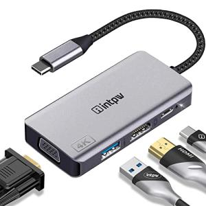 USB C to VGA & HDMI Multiport Adapter