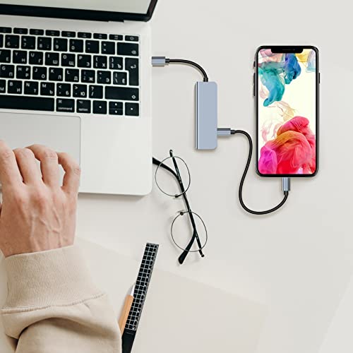 Ultra Slim 4-Port USB-C Hub for Devices
